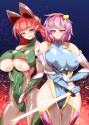 __komeiji_satori_and_kaenbyou_rin_touhou_and_1_mor
