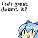 cirno feels good