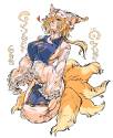 __yakumo_ran_touhou_drawn_by_kyanduru