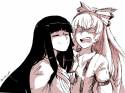 __fujiwara_no_mokou_and_houraisan_kaguya_touhou_dr