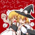 __kirisame_marisa_and_rumia_touhou_drawn_by_rokugo