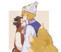 __yakumo_ran_and_chen_touhou_drawn_by_tktkhappymch