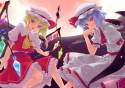 Flandre-Scarlet-Remilia-Scarlet-Illustration