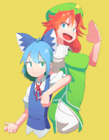 __cirno_and_hong_meiling_touhou_drawn_by_zaki_mr_z