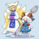 __yakumo_ran_and_toutetsu_yuuma_touhou_drawn_by_ka