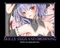 Eggs and drowning